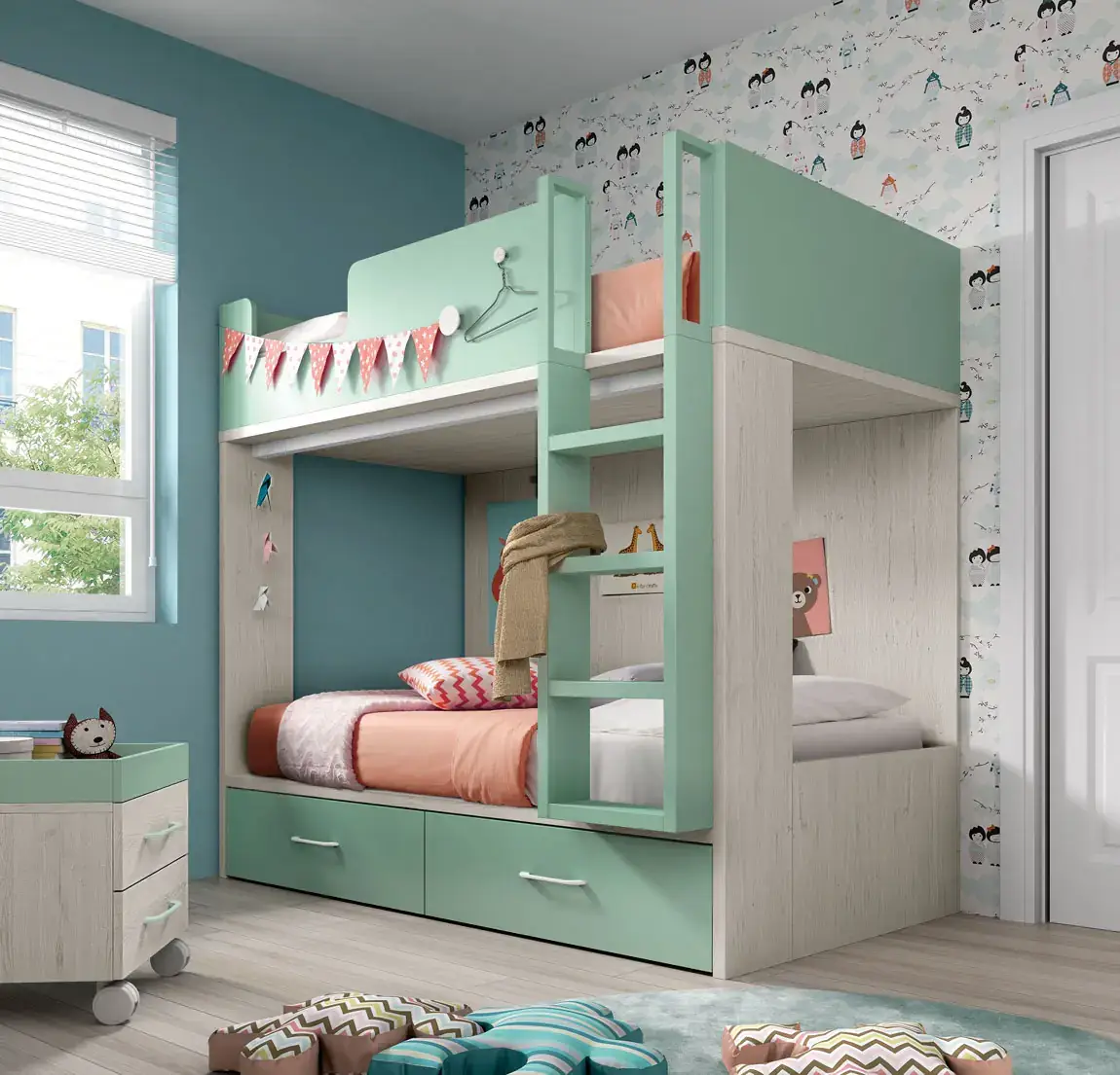 literas trenes y camas dobles 3